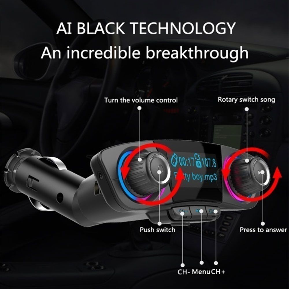 Stereo Car MP3 Player USB Fast Charger Car Radio Car cigarette charger