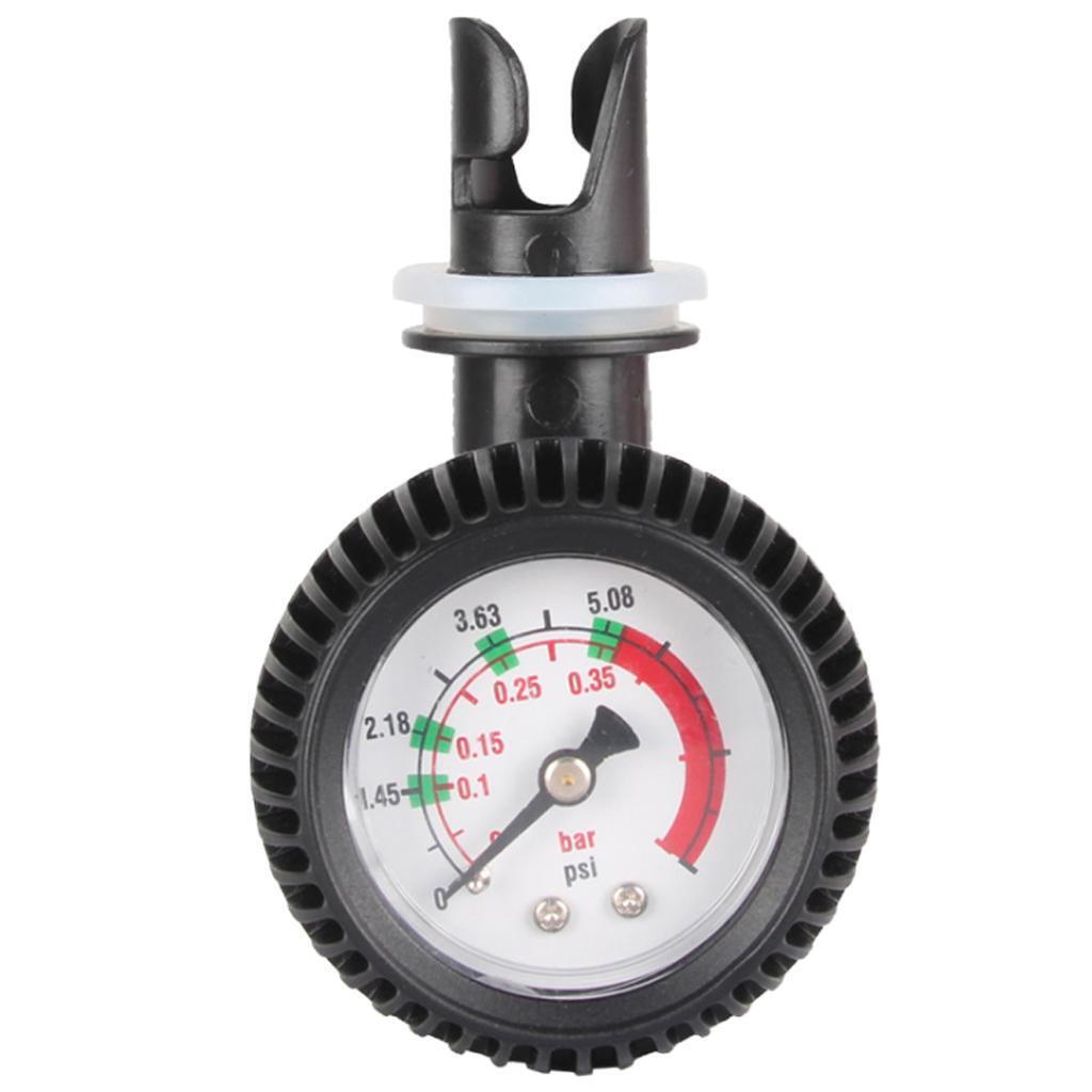 Air Pressure Gauge Checker Connector for Inflatable Boat Kayak Raft Surfing