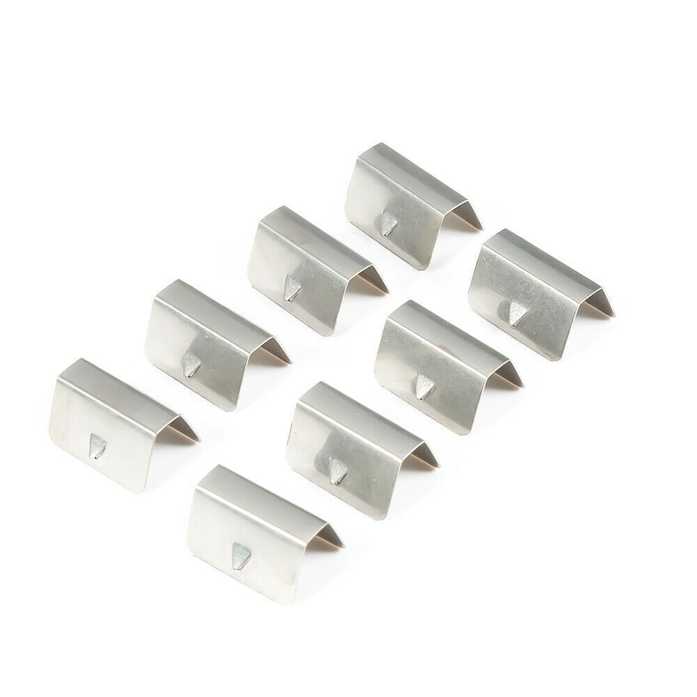 Channel Rain Wind Deflector CLIPS Windshield Metal Clip Auto Parts Glass Clip