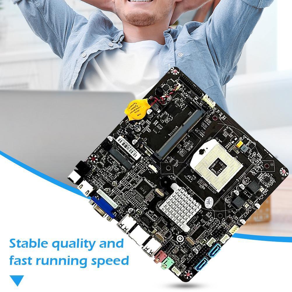 JINGSHA HM55 PGA988 Desktop PC Mainboard DDR3 SATA II Mini ITX Motherboard