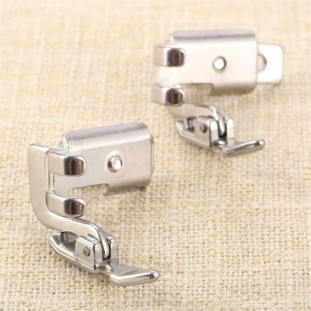 Adjustable Zipper Cording Presser Foot for All Low Shank Singer Brother Metal