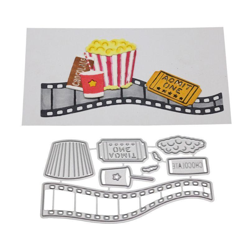 Food Metal Cutting Dies Stencil Scrapbooking DIY Album Stamp Paper Card Emboss