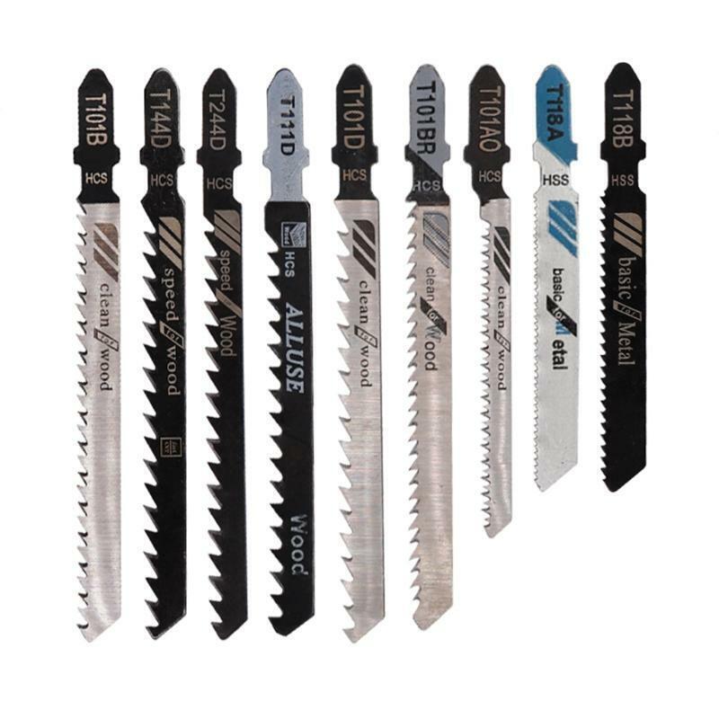 68Pcs/ Set T-shank Multi-purpose Jigsaw Blades for Fast and Clean Wood Cutting