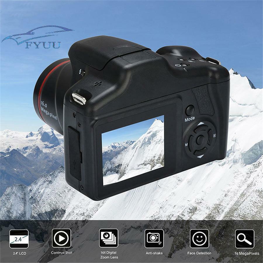 1pc 2.4 Inch 16MP 1080P 16X Zoom Anti-shake Digital Camera TFT LCD Screen HD