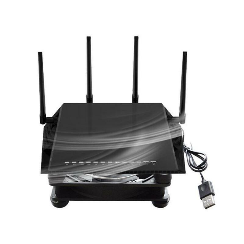 Router Radiator Cooler Portable USB Power Supply for TV Set-Top Box Easy Install