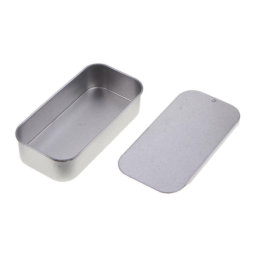 2x  Slide  Rectangle Case Mini Containers Storage Kit