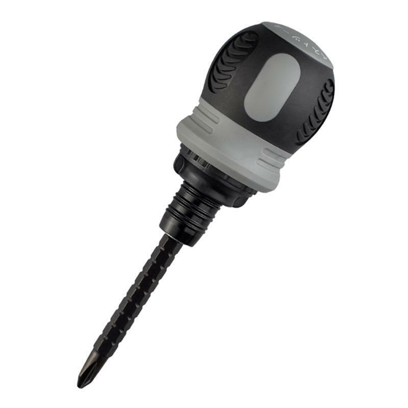Screwdriver Adjustable Length Slotted and Phillips Magnetic Tip