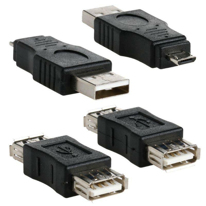 10pcs OTG 5 pin F/M mini changer adapter converter USB male to female micro USB