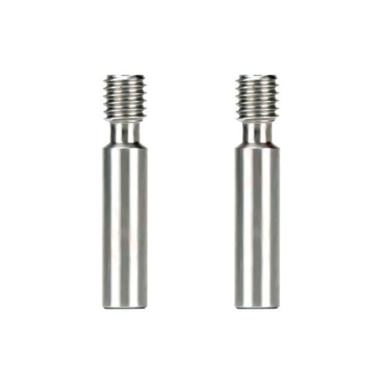2Pcs All-Metal V6 Kraken Heat Break Throat Chimera/Cyclops Titanium Alloy Tube