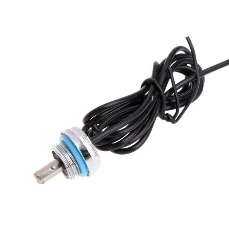 Water Cooling Analog Water Temperature Gauge Meter G1/4 Computer Thermodetector