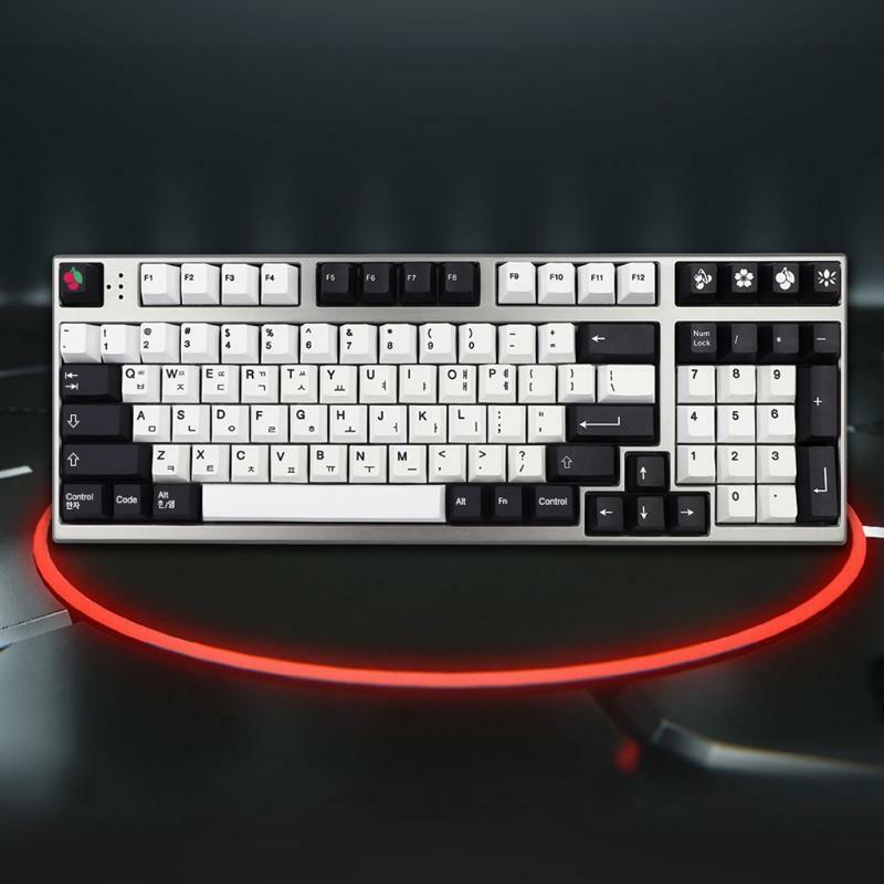 137key Keycap PBT Cherry Profile Standard Sublimation Process Keycap for Gk61 64
