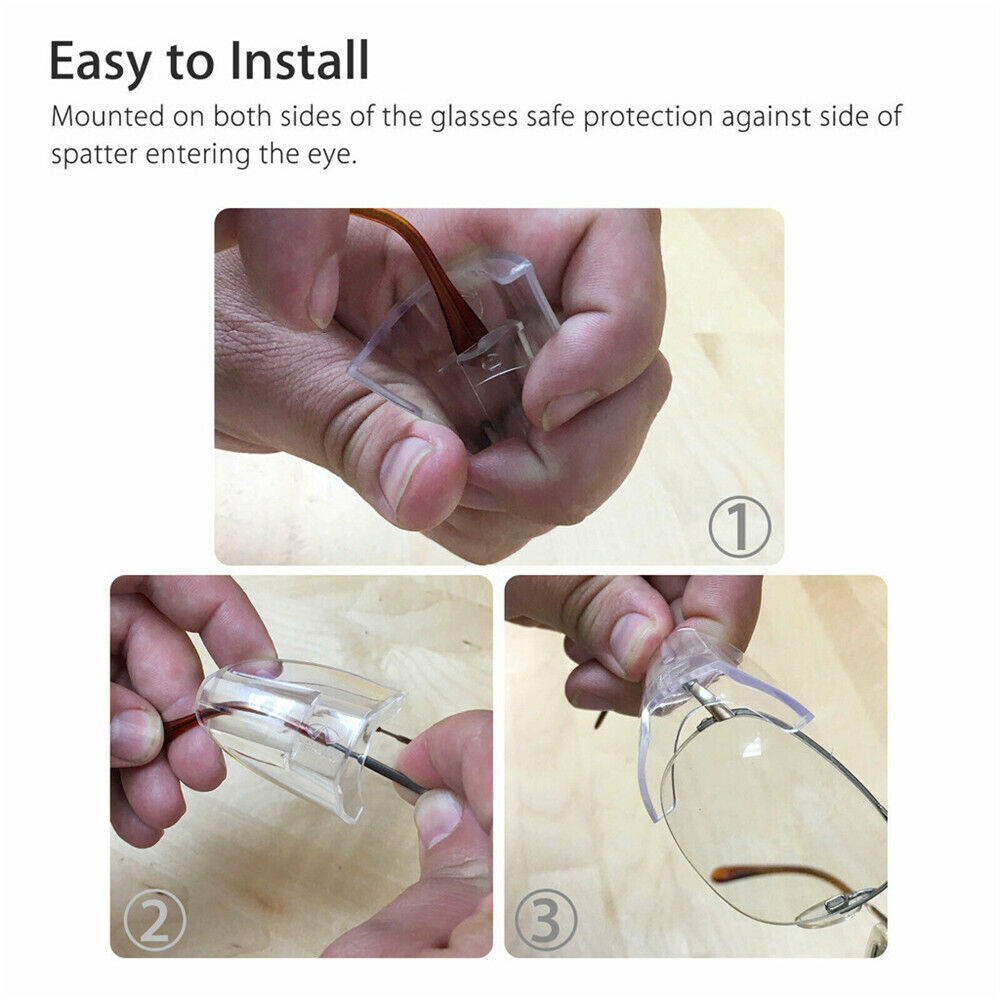 Safety Eye Glasses Side Shields Dustproof Glasses Safe Protection Protect Eyes