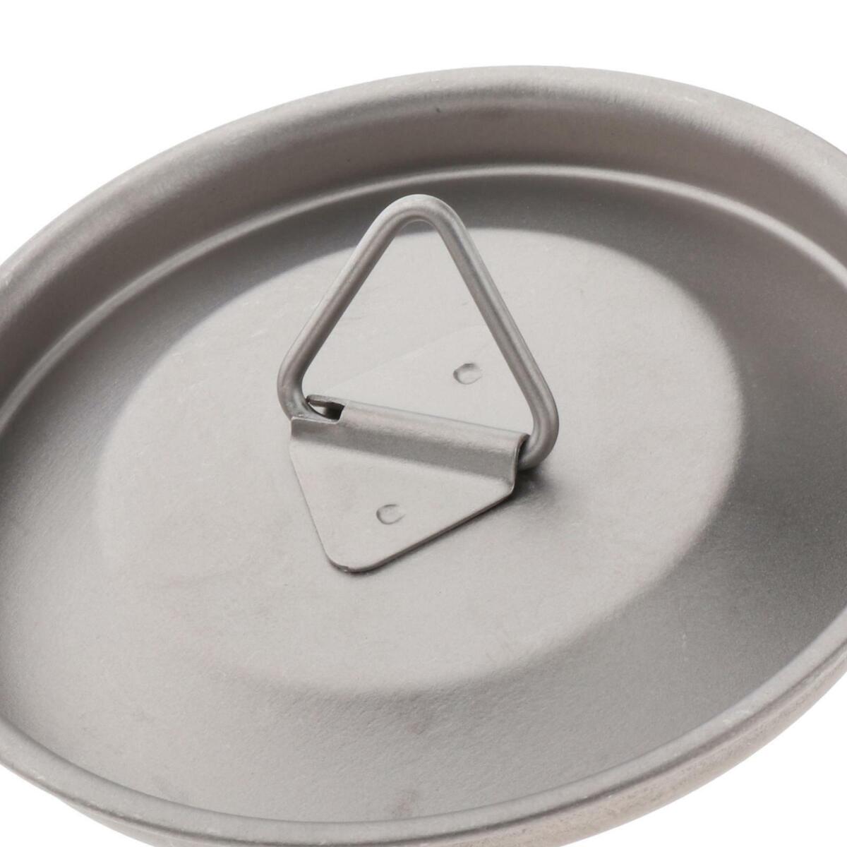 Mug Lid Outdoor Camping Water Cup  Foldable Handle 3.35''