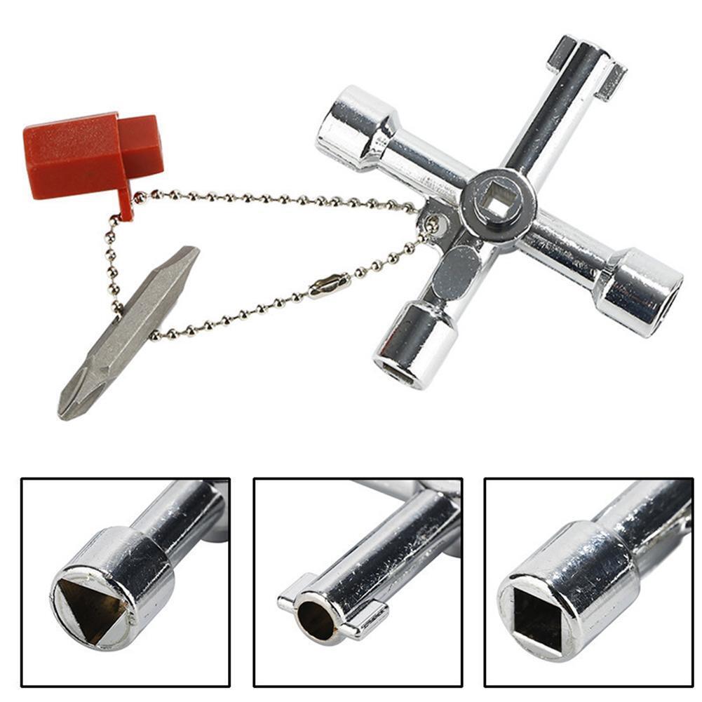 Multi-use Cross Switch Key Wrench High Speed Rail Car Subway Door Spanner