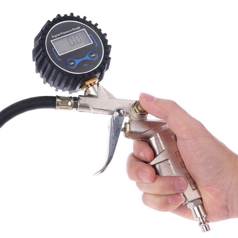 Digital Car Truck Tyre Inflation for Guns Monitoring Tool Inflator Gauge