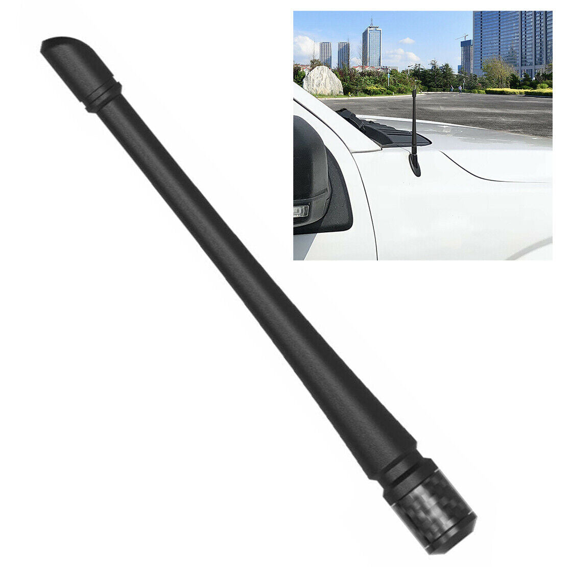 7" Antenna Mast Power Rod Radio AM/FM Fit For Ford F-150 2009-2022 AL3Z18813A