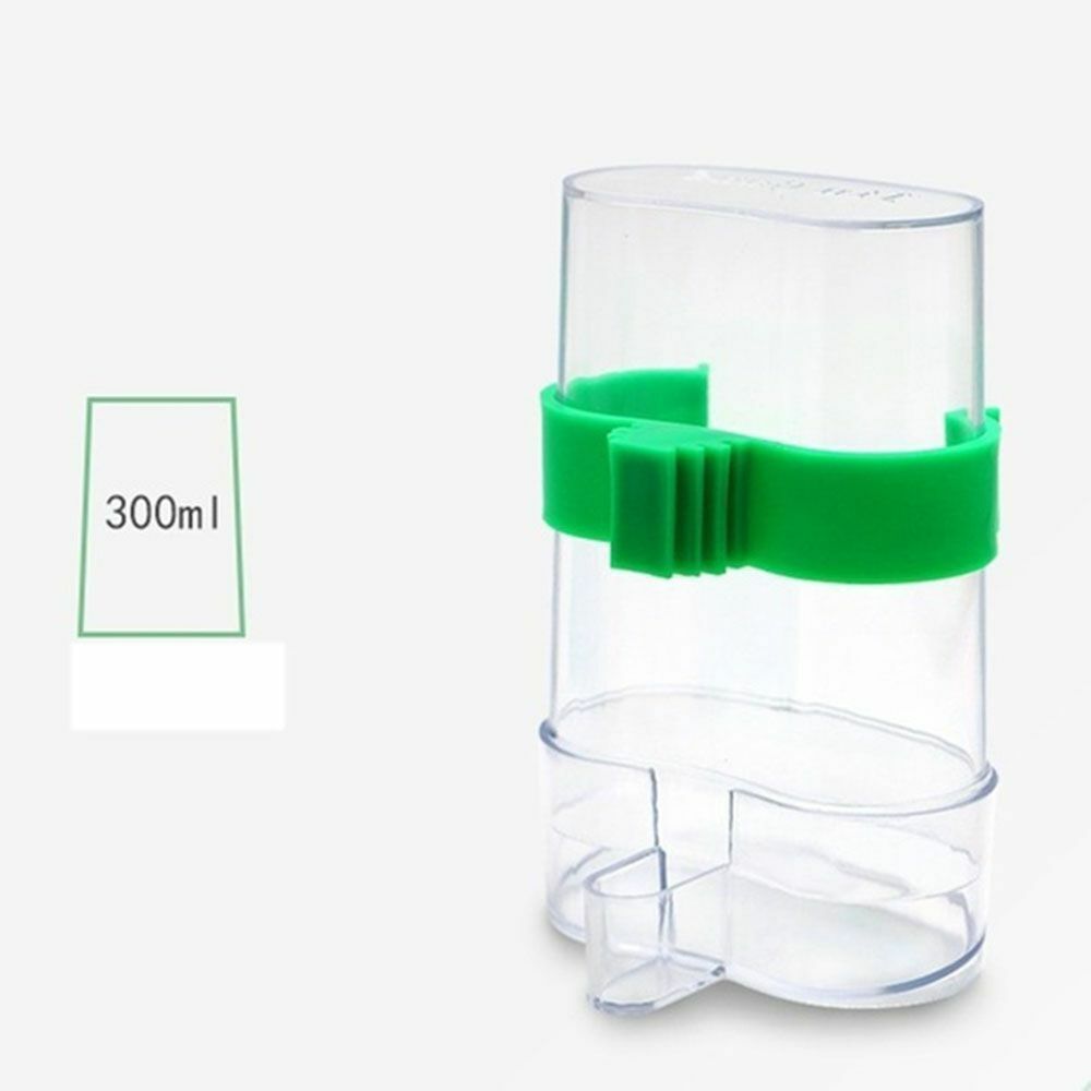 Water Bottle Cockatiel Cage Parakeet Water Dispenser Bird Food Feeder Automatic