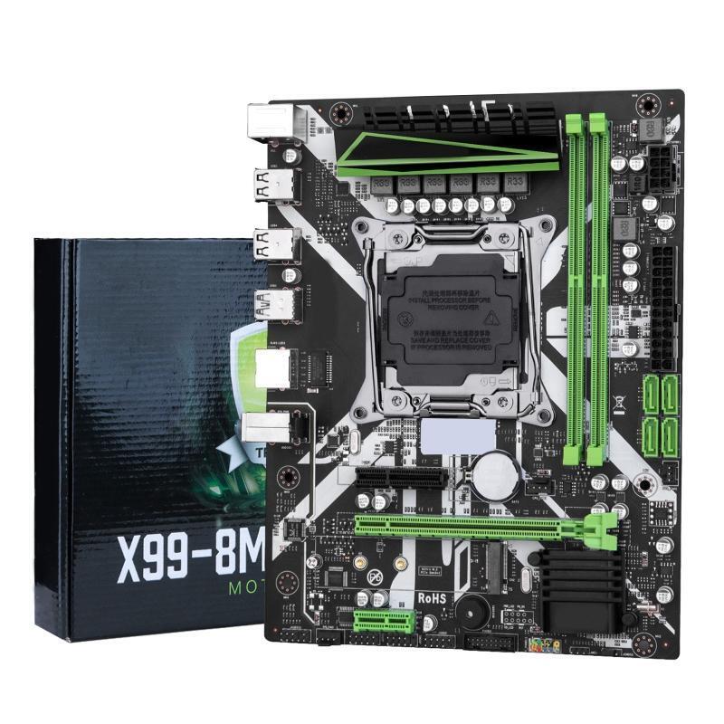 X99 8M F Motherboard 2 Channel LGA2011-3 DDR4 Memory Slot M.2 Interface for XEON