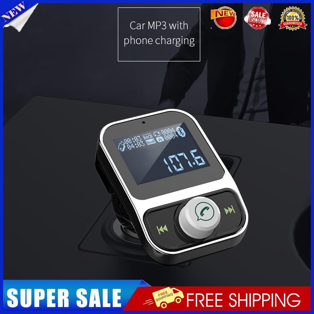Car MP3 player Bluetooth-compatible handsfree call car cigarette lighter-14