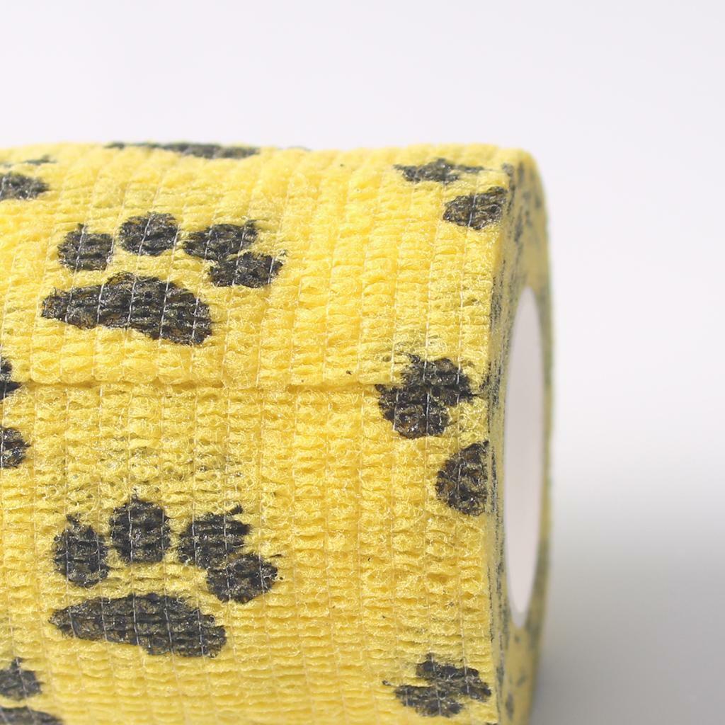 2Pcs Pet Cohesive Bandage  Tape Band Kitten   Sports Injury