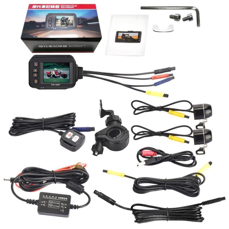 SE30 Motorcycle DVR 1080P Motorbike Recorder Cameras Motorcycle Dash Cam Kit