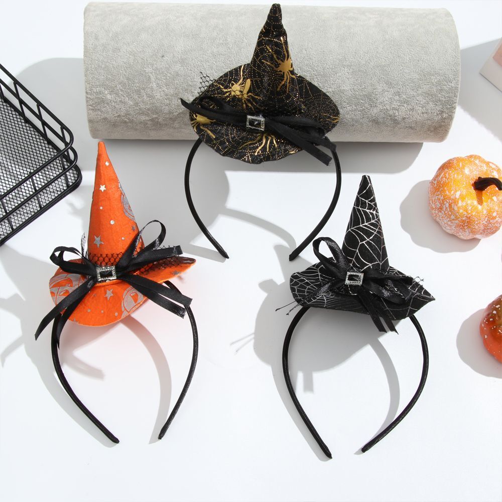 Witch Hat Performance Props Party Hairband Decor Headwear Halloween Headband