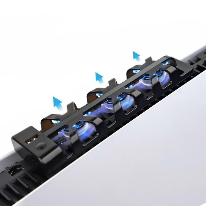 Cooling Fan USB Radiator Compatible with PS5,External Gaming Accessories
