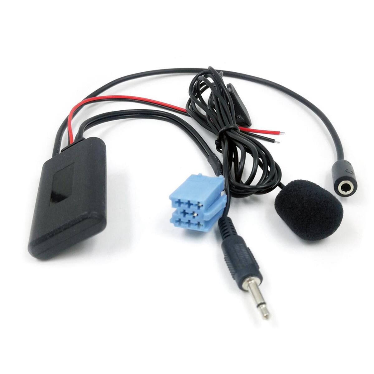 5.0 AUX  with microphone rophone  Handsfree Microphone for  Radio