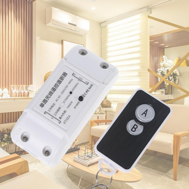 50 meters Receiving Distance Wireless 2 Channels Remote Control Switchs