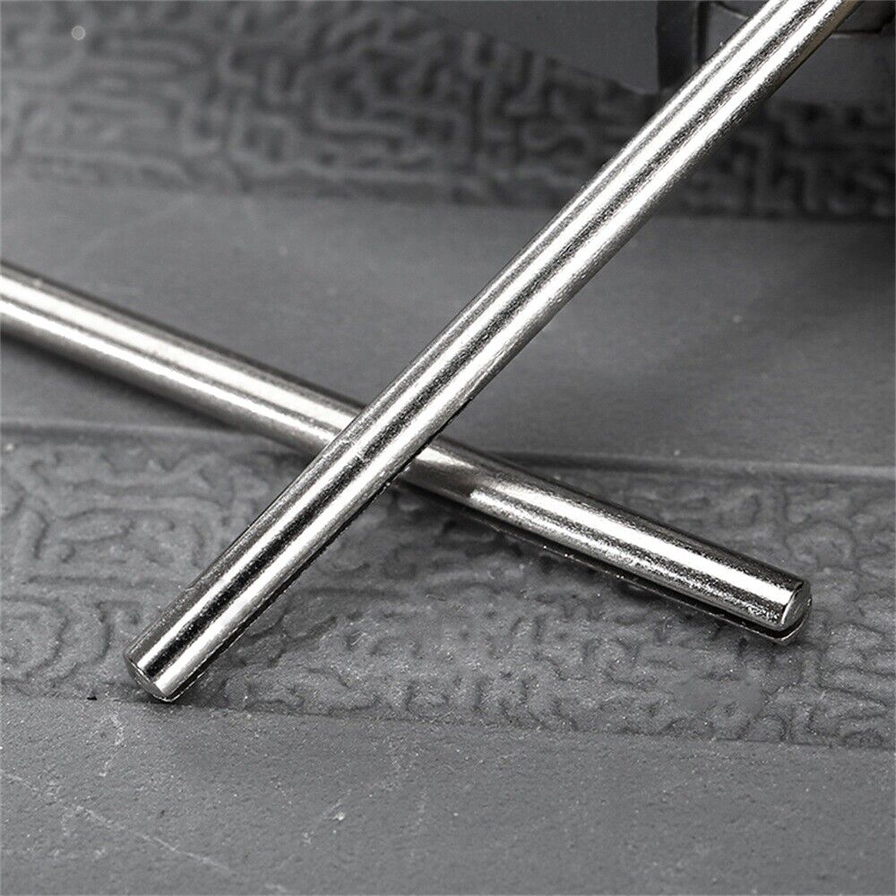 10pcs Sandpaper Straight Split Mandrels 1/8" Shank Clip Handle Rotary Tool New