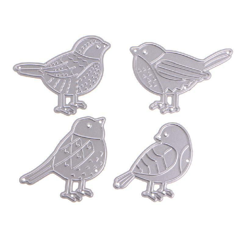 Birds Cutting Dies Stencils Scrapbook Album Embossing Paper Card DIY Craft Decor