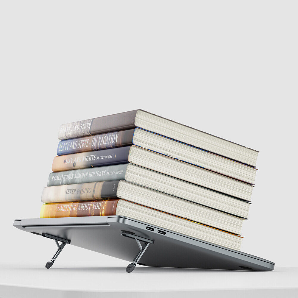 Invisible Laptop Cooling Holder Stand Foldable Notebook Tablet Bracket Rack