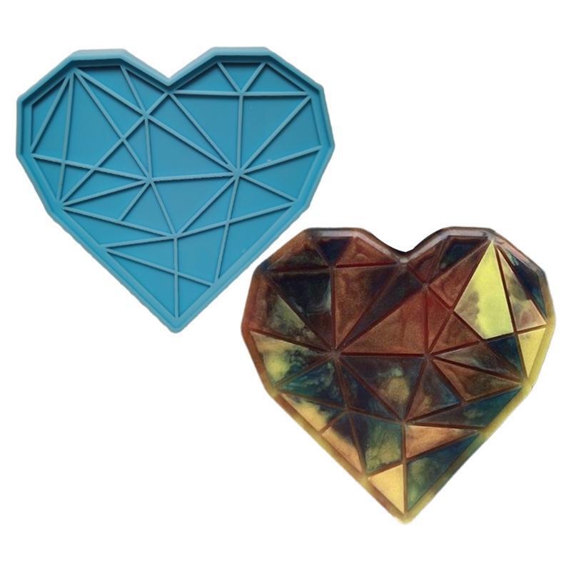 Handmade Plaster Soap Wax Silicone Mould DIY Crafts Polymer Clay Wax Decor Mold