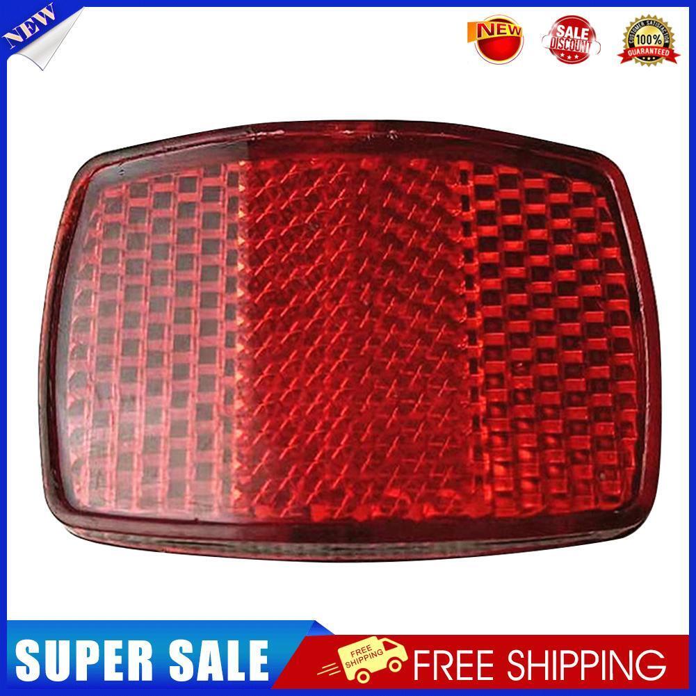 Bicycle Handlebar Front Reflective Light Bike Rear Warning Reflector (Red)