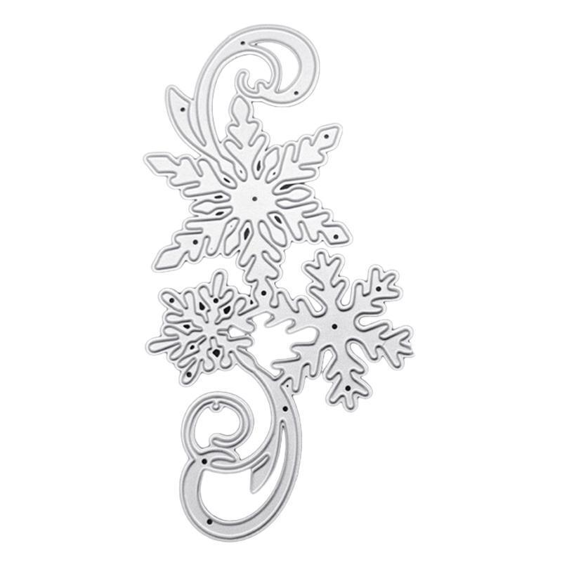 Snowflake Metallic Cutting Die Christmas Gifts for Children Teens Boys Girls