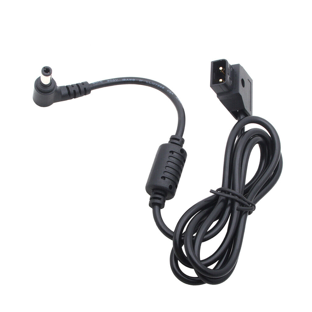 100cm D-Tap  Male  Plug Power Supply Cable for DSLR Rig Black