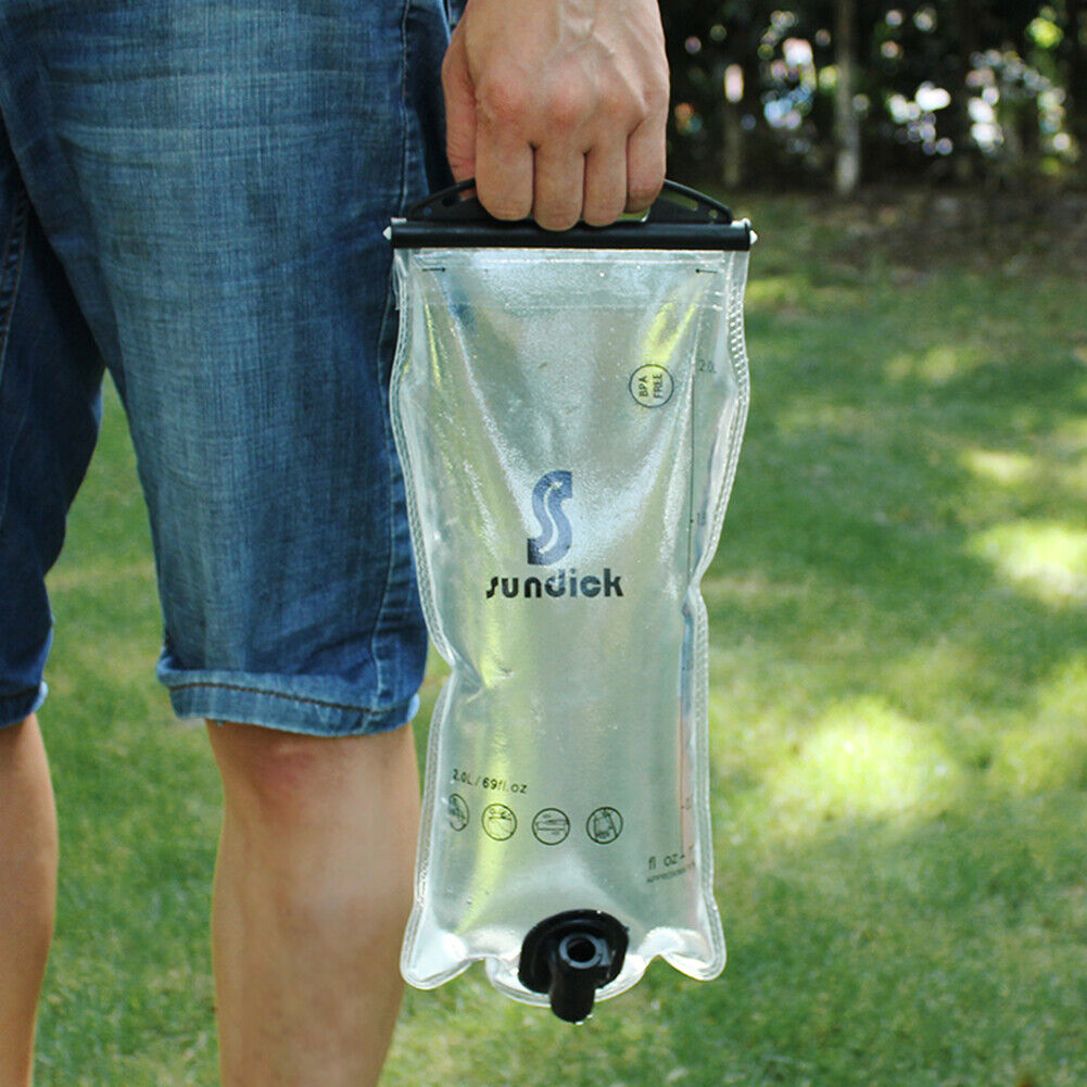 Outdoor Foldable Drinking Bag Sport Camping Hiking Water Bag Container (2L)