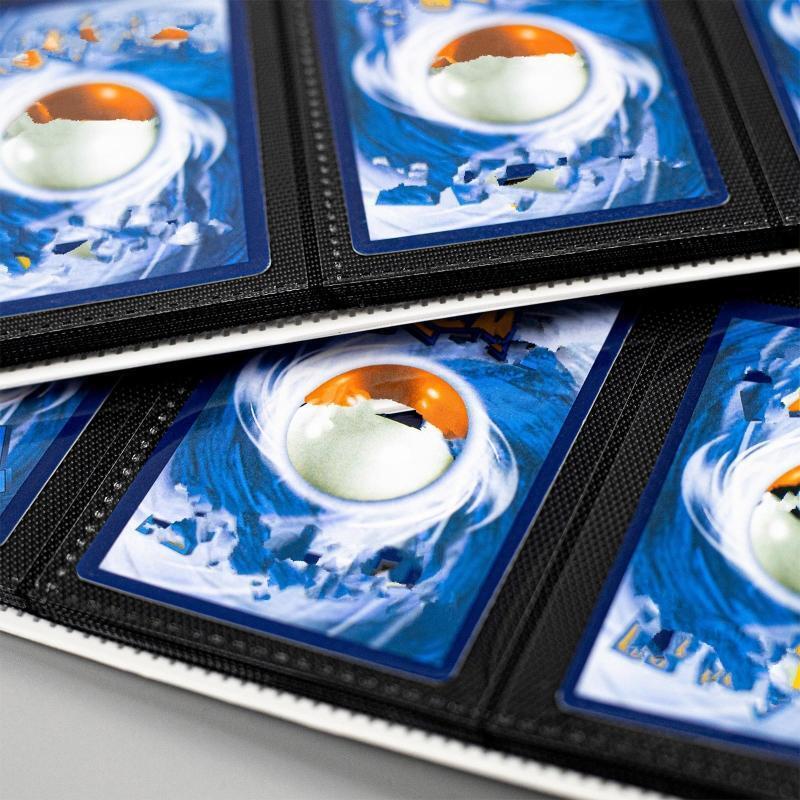 Trading Card Album Folder, 360 Degree Loading Pocket Album Pages Binder for Card