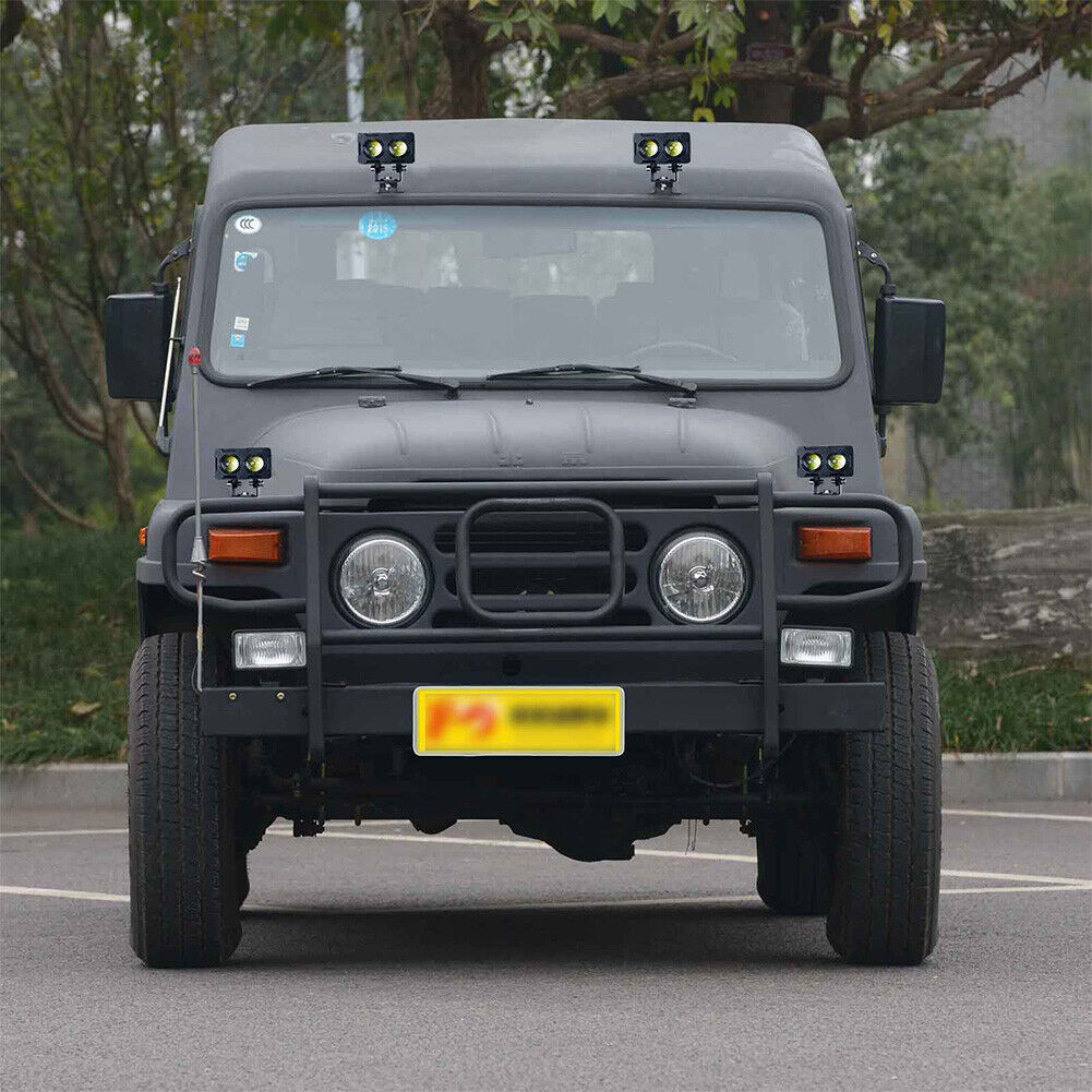 4000lm Waterproof Car Headlights Motorcycle LED Driving Spotlights Lights