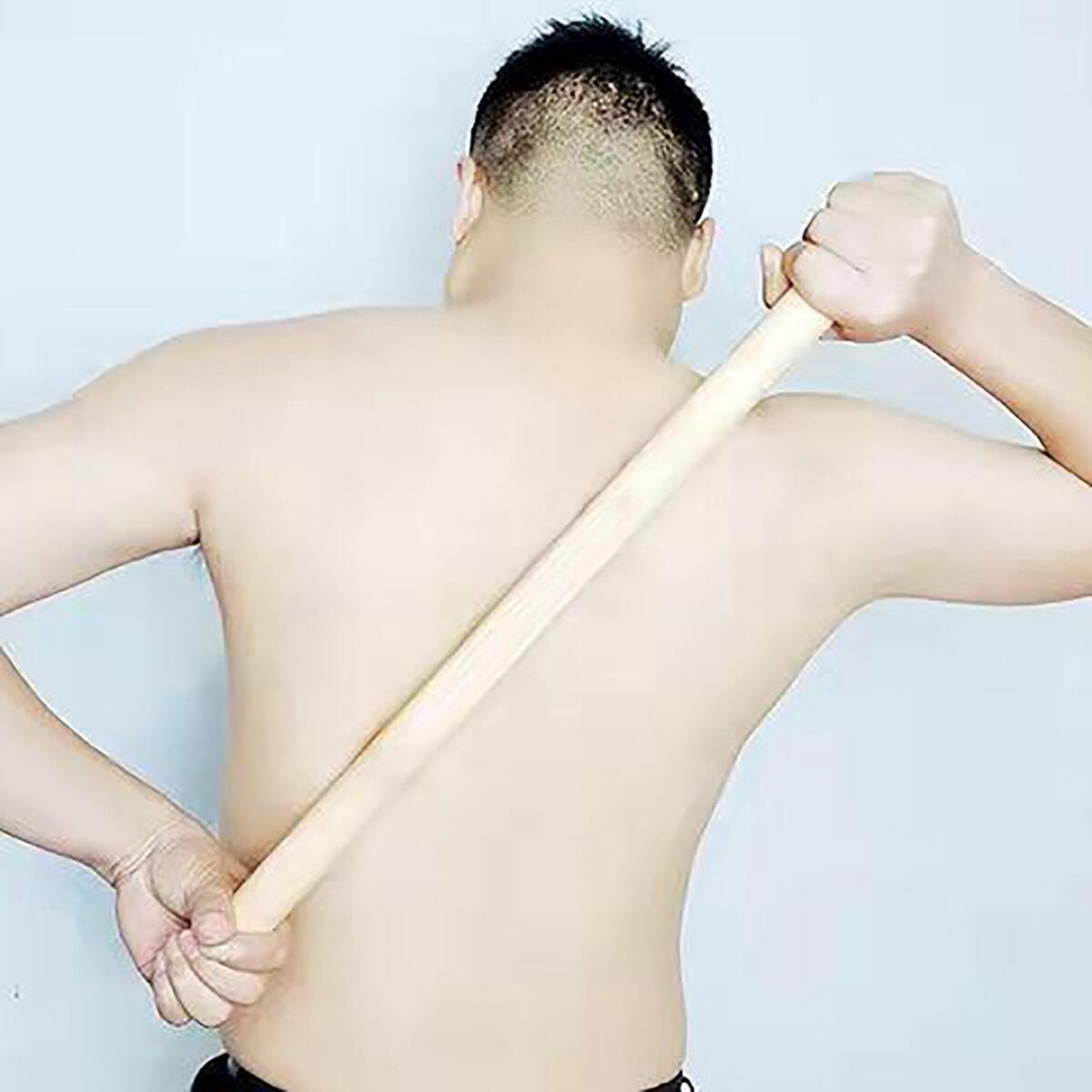 Wooden Guasha Scraping Stick Massage Tools, Manual Body Shaping Wood Guasha Tool