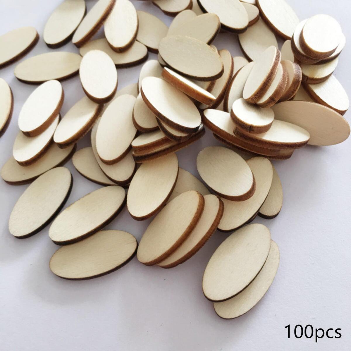 100 * Rustic   Wooden Craft Embellishments Cutout   Wedding