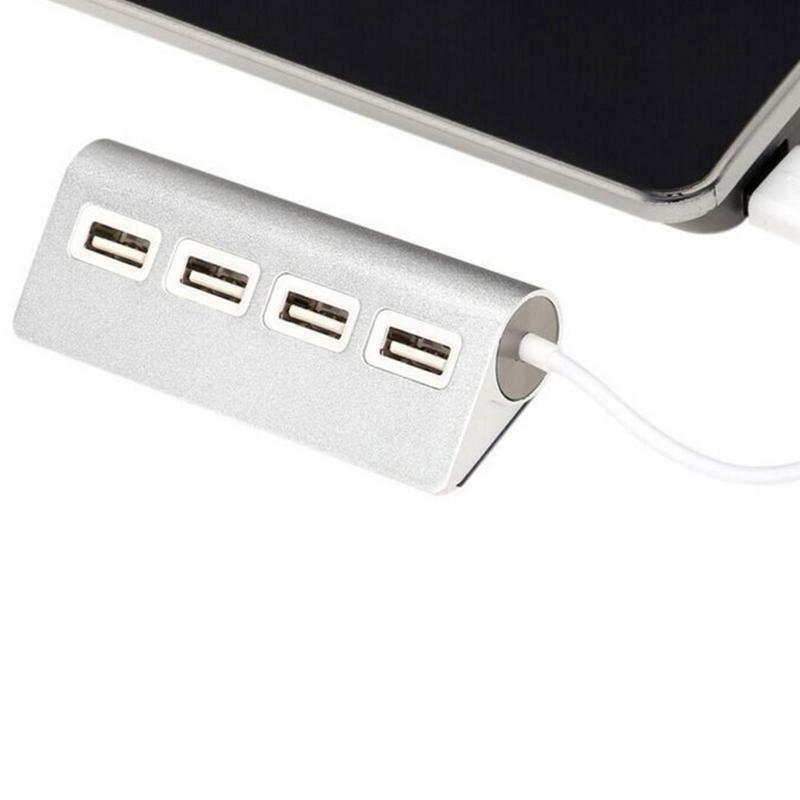 Computer Extension HUB USB2.0 Ports Overload Protection Anti-slip Bottom Pads