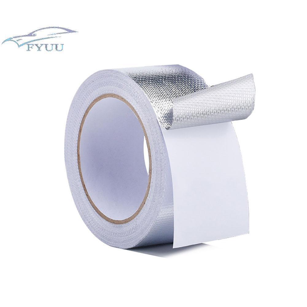 1 Roll 5m x 5cm Exhaust Manifold Titanium Heat Wrap Insulation Tape Thermal Wrap