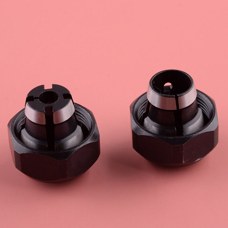 Router Collet Kit 1/4" 1/2" Fit for Porter Cable Delta Black & Decker 42950