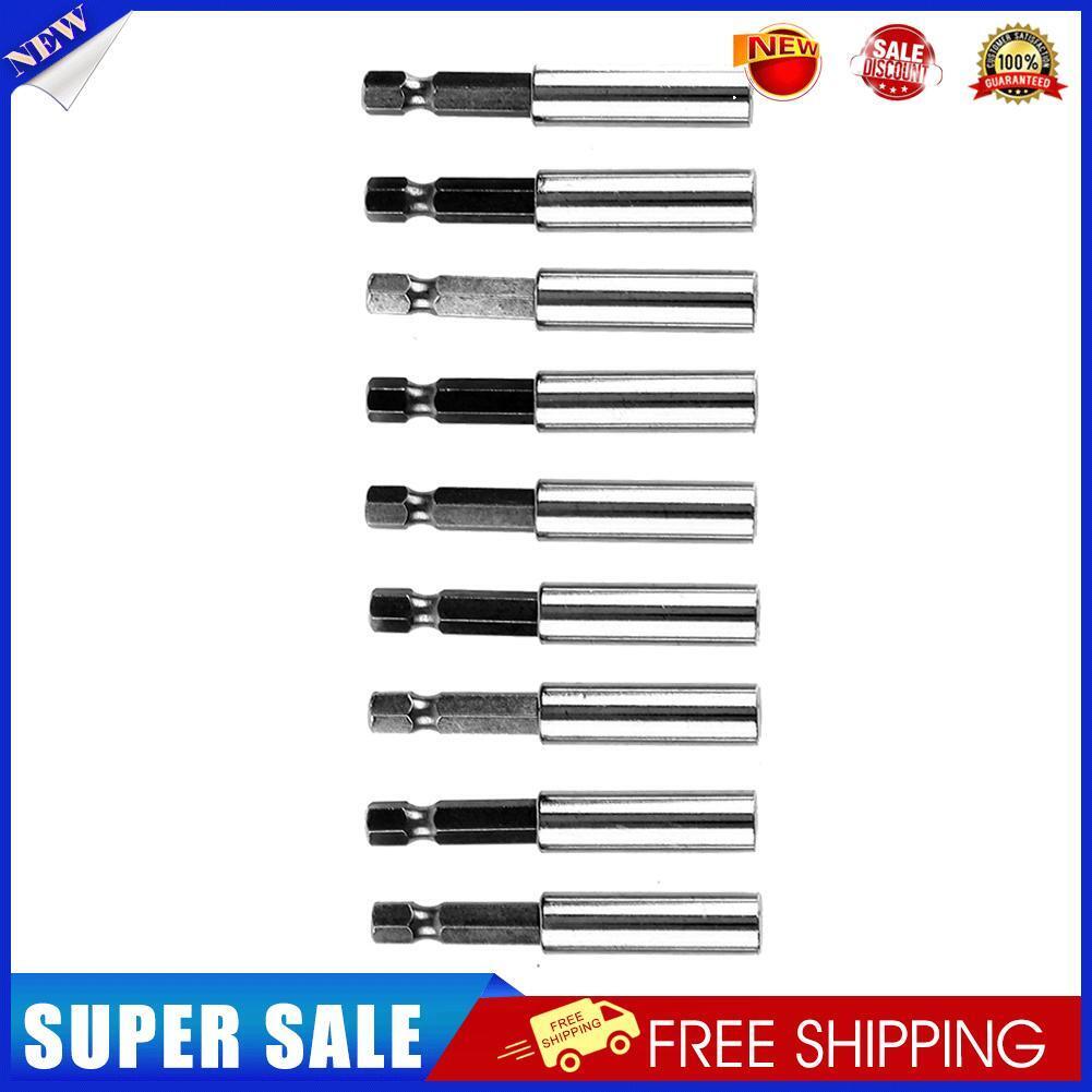 10pcs 1/4 Inch Bit Holder Screwdriver Bit Extension Bar Connecting Piece
