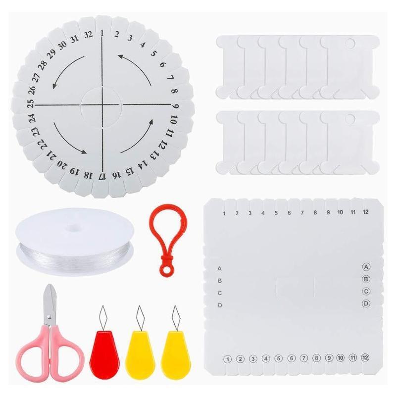 Jewelry Making Kit with Beads Charms Findings Pliers Beading Wire for Necklace