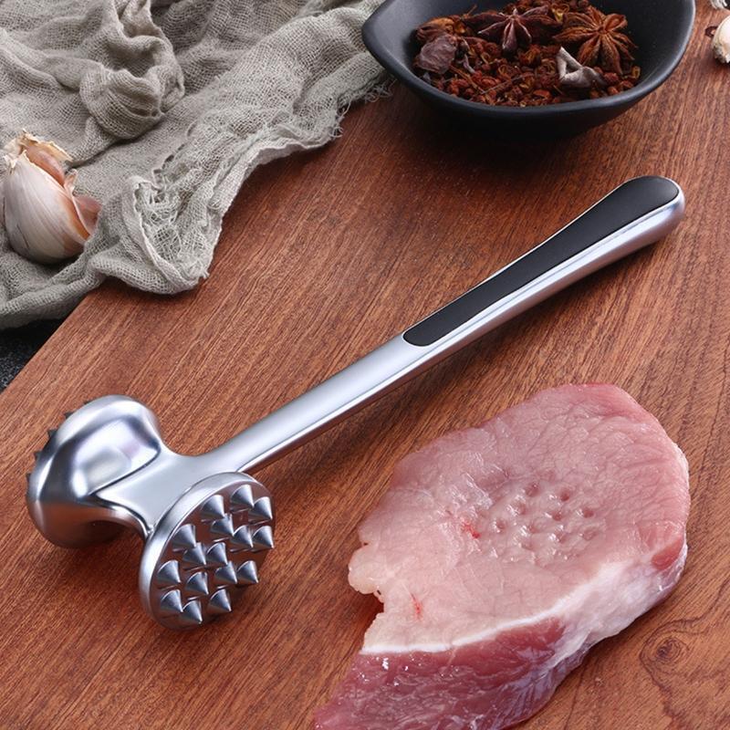 Meat Tenderizer Stainless Steel 304 Hammer Mallet Tool for Lamb and Minced Meat
