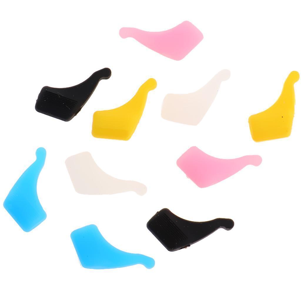 5 Pair Sports Eyeglass Ear Hook Anti Slip Silicone Grips Holder Temple Tips