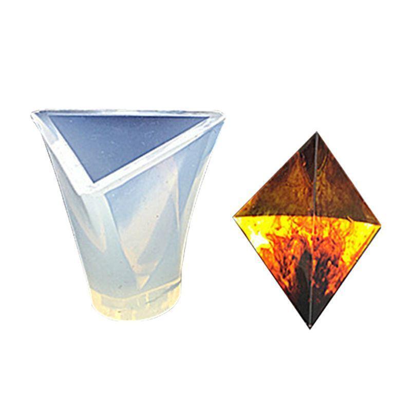 10 Shapes Dice Fillet Square Triangle Dice Mold Dice Digital Game Silicone Mould