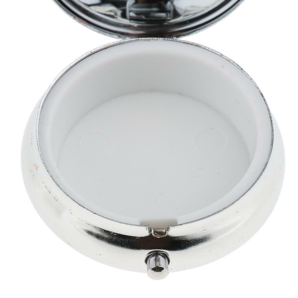 2x  Pill Box Medicine Case Container  Organizer Purse 1 Slots